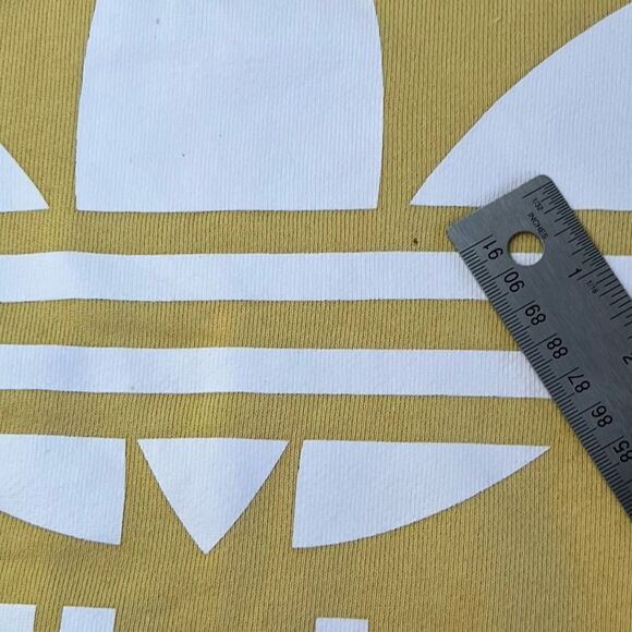 Adidas Trefoil Light Yellow Sweatshirt - Picture 7 of 10